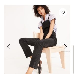 Madewell Skinny Overalls in Lunar Wash Size Large